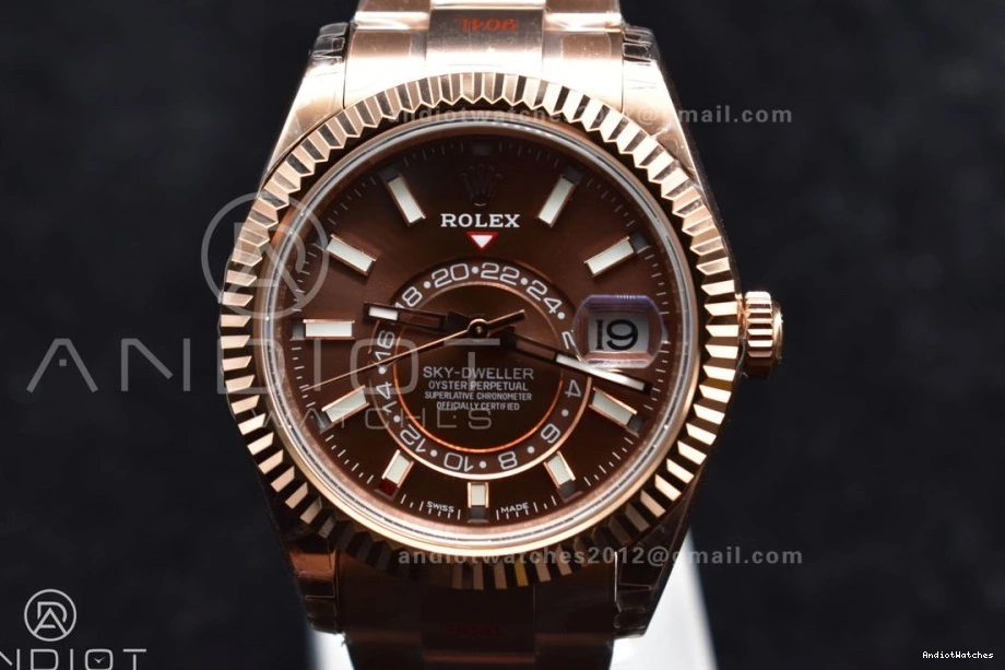 A23J Noob Dial Bracelet RG 1103 Best Sleek on Brown Skydweller Edition RG 1206